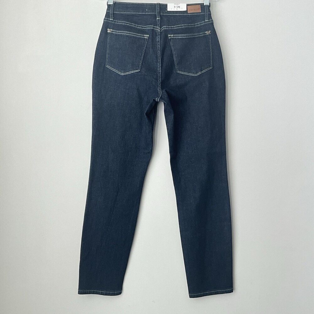 Judy Blue Rinse Wash Mom Jeans Dark Blue High-Rise 26 - Picture 5 of 14